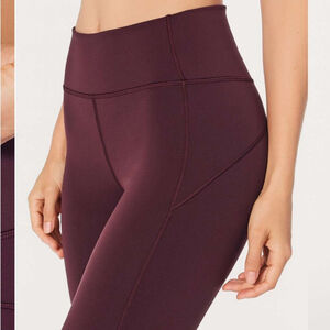 LULULEMON In Movement Crop *Everlux 19"
Garnet